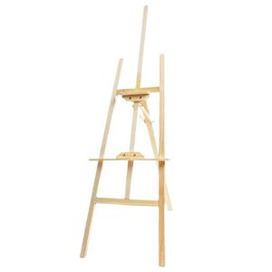 Chevalet en bois Xi Peptide, planche à dessin de couleur naturelle réglable pour étudiants en art et débutants - Product Image 1