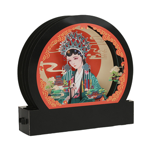 Hot Selling Decorative Ornaments for Crafts, Tourist Souvenirs Small Gift Paper Cutting Art Chinese Paper Cut Artwork