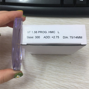 Bán thành phẩm multifocal ống kính SF 1.56 bán thành phẩm tiến bộ lớp phủ cứng HC <span class=keywords><strong>HMC</strong></span> bán buôn ống kính quang học - Product Image 2