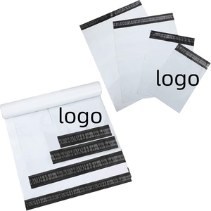 Fournitures d'expédition pour petites entreprises VANTUR, taille et épaisseur personnalisées, blanc uni, imperméable, auto-adhésif, adhésif puissant, HDPE/LDPE - Product Image 1