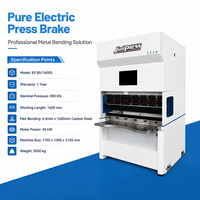 Prensa Plegadora CNC Eléctrica Industrial de 85T y 1600mm con Servo de Respuesta Rápida para Conformado de Chapa Metálica