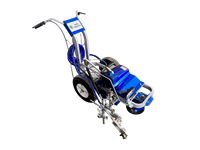 Machine de marquage routier oscillante convexe thermoplastique de conception compacte, de qualité exceptionnelle et alimentée par moteur