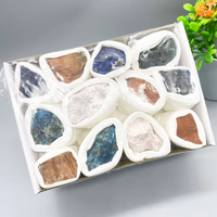 Offre Spéciale : Coffret de Pierres Brutes Naturelles de Quartz Rose et Améthyste pour la Guérison et l'Équilibrage des Chakras – Idéal pour la Décoration Intérieure et les Cadeaux