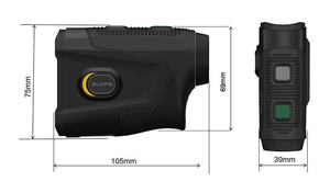 Lango 2025 Best Seller 6x1000m pendenza interruttore Golf telemetro ricaricabile Golf Range Finder con magnete - Product Image 3