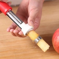 Hete Verkopende Handmatige Fruitschiller Hoge Kwaliteit Huishoudelijke Fruit Groentesnijder Snijmachine Handmatige Machine Corer