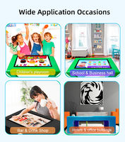Table tactile interactive pour enfants avec application Google Play à télécharger gratuitement, table tactile intelligente Android tout-en-un