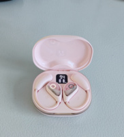 Écouteurs intra-auriculaires à crochet de poche, rangement facile, portables, affichage LED, écouteurs OWS BT 5.4