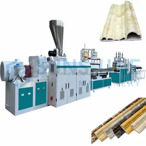 PVC Profile Skirting Baseboard Corner Strip Extrusion Production Line