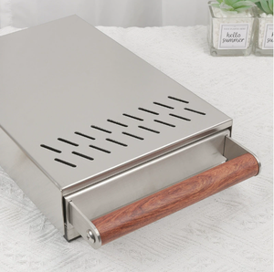 Boîte à café portable compacte antidérapante pour une élimination rapide des déchets de café, design plat durable, bac de gestion des déchets - Product Image 1