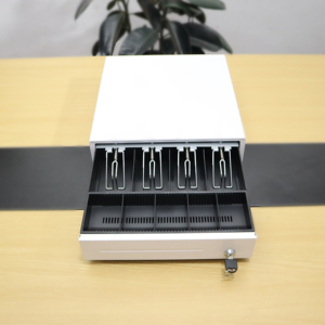 Cajón <span class=keywords><strong>de</strong></span> efectivo personalizado y económico <span class=keywords><strong>de</strong></span> la marca SPRT con 5 compartimentos para billetes y 8 para monedas, mecanismo <span class=keywords><strong>de</strong></span> rodillos y cerradura con llave para tiendas minoristas, ideal para venta al por mayor. - Product Image 4