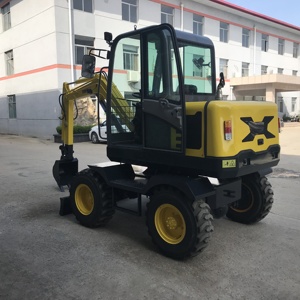 Excavatrice hydraulique sur roues de 4 tonnes, prix d'usine, à vendre - Product Image 4