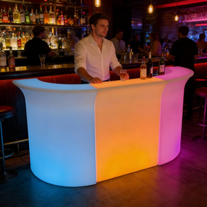 <span class=keywords><strong>Barra</strong></span> <span class=keywords><strong>de</strong></span> Bar LED Portátil <span class=keywords><strong>de</strong></span> Diseño Moderno, Muebles Iluminados para Discoteca, <span class=keywords><strong>Barra</strong></span> <span class=keywords><strong>de</strong></span> Bar Móvil para Alquiler en Hoteles, Fiestas y Eventos - Product Image 2