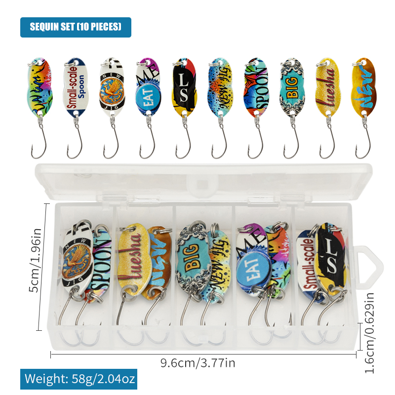 10 pièces couleurs assorties