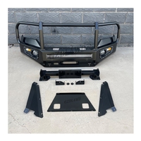 Nouveau pare-chocs avant en acier robuste pour Maxus T60/T70 2017-2021 4x4, barre de protection - Noir, revêtement poudré, fixation par boulons