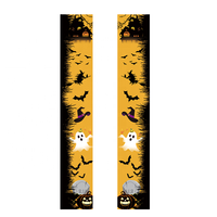 Juego de Pancartas Personalizables para Halloween con Diseño de Truco o Trato y Feliz Halloween para Decoración del Hogar y Fiestas