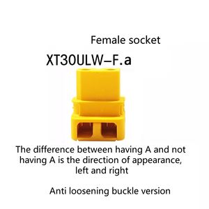 Conector Horizontal Macho XT30APW-M de 20A con Baño de Oro, Enchufe de Alta Corriente para Modelos de Aviones XT30UW-F, Conector Hembra para Soldar en PCB UPB - Product Image 4