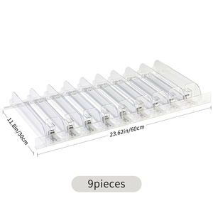 9 hàng hot-bán mùa xuân-nạp nhanh chóng trượt <span class=keywords><strong>PVC</strong></span> trượt cho các cửa hàng bán lẻ cao-công SuấT Kệ Pusher - Product Image 2