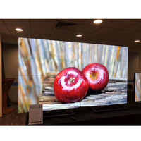 Panel LCD LED Backlight 55 Inch OEM Pabrik, Pengontrol Video Wall 4K Ad Player, Layar Iklan Video Wall LCD 2x2