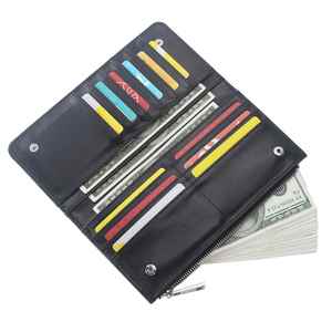 High Quality 2-Fold Pu Leather <b>Wallets</b> Sublimation Women Diy <b>Wallet</b> Purse Notecase - Product Image 2