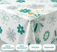 Nappe jetable écologique personnalisée avec motif de dessin animé pour fête de Pâques, œufs colorés et lapin de Pâques, idéale pour les enfants - Xin Shu Poster