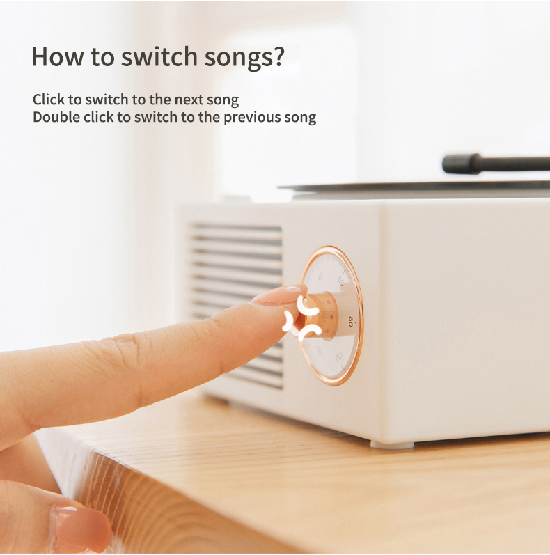 Audio Retro speaker Wireless Mini indoor equipment/amplifiers/Audio Blue tooth speaker home small Gift speaker Drop Shipping