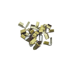 Yiwu Jewelry Findings 5mm Leather Cord <b>Clips</b> Tongue Buckles Silver Gold Plated Iron Clasps <b>Hooks</b> Bracelet Accessories - Product Image 5