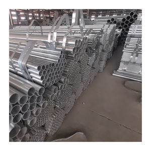 Harga pipa baja galvanis 1.2mm tabung baja galvanis dinding tipis Astm 53 pemasok Tiongkok pipa baja Gi - Product Image 1