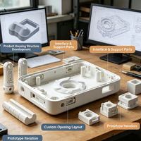 Layanan Prototipe Pembuatan Cepat untuk Model Robot, Patung Seni, Perakitan Mekanik, dan Bagian Struktur Kompleks yang Dicetak 3D Khusus