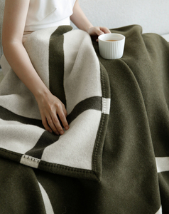 Trực Tiếp Nhà Sản Xuất Của Tùy Chỉnh 100% Len Chăn Hình Học & Sọc Mô Hình Bán Buôn Số Lượng Lớn Thấp Moq Kinh Tế Giá - Product Image 2