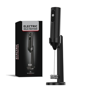 Meilleur <span class=keywords><strong>mousseur</strong></span> à lait électrique automatique portatif compatible <span class=keywords><strong>Nespresso</strong></span>, alimenté par USB, <span class=keywords><strong>avec</strong></span> support et couvercle, pour la cuisine et la maison - Product Image 1