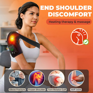 US Warehouse <strong>Electric</strong> Knee <strong>Massager</strong> with Heat and <strong>Vibration</strong> for Pain Relief - Product Image 3