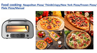 Assurance qualité en vrac directe du fabricant Pizza 12 pouces en quelques minutes Four à pizza intelligent Four de cuisine Pizza électrique