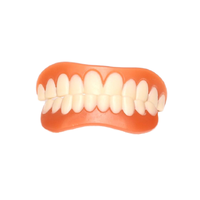 Prothèses dentaires Perfect Smile Veneers Comfort Fit Flex, pâte dentaire pour double rangée de dents