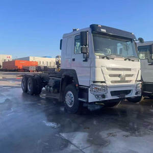 Howo 380HP şasi ile 6x4 kargo kamyon 380 beygir gücü Howo 6x4 şasi Howo 380HP şasi 6x4 - Product Image 6