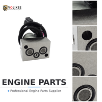 Vanne solénoïde de pompe hydraulique principale 702-21-57400 compatible avec l'excavatrice Komatsu PC200-7, pièce de régulation de débit