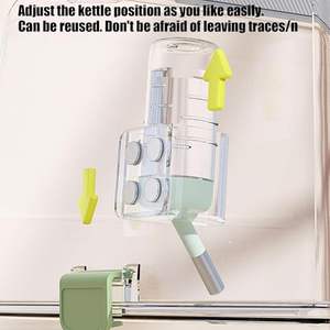 Porte-bouteille d'eau magnétique en acrylique <span class=keywords><strong>Support</strong></span> de <span class=keywords><strong>fontaine</strong></span> <span class=keywords><strong>à</strong></span> boire Hamster Petit <span class=keywords><strong>support</strong></span> magnétique pour mangeoire pour animaux de compagnie - Product Image 4