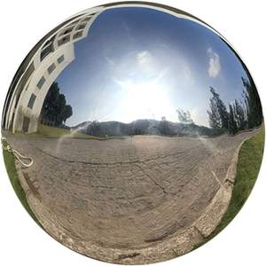 Bola inflable Bola de espejo inflable decorativa Globos metálicos Bolas inflables gigantes brillantes grandes - Product Image 4