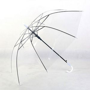Wsy917 Portable Pvc Transparent With Logo Cheap Colorful Advertising <b>Gift</b> Umbrella - Product Image 6