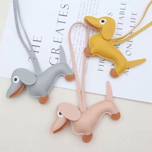 Custom Dog <b>Keychain</b> PU Leather Pet Charm Pendant Cute Bag Charm Decor <b>Personalized</b> Dog Lover Gift High Quality Pet Accessory - Product Image 4