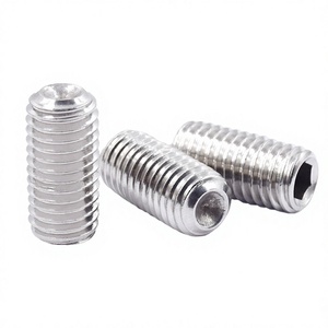 Tornillo de Fijación de Acero Inoxidable SUS304 con Punta Cónica y Rosca Fina Métrica M8 para Maquinaria - Product Image 2