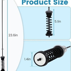 แกนเหล็กยึดถังซักผ้า Whirlpool รุ่น W10780048 อะไหล่เครื่องใช้ไฟฟ้าในบ้าน ทนทาน - Product Image 2