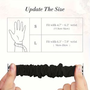 สายนาฬิกาแบบทอ 1.5 นิ้ว สายไนลอนแบบปรับได้ สายนาฬิกายางไนลอน - Product Image 3