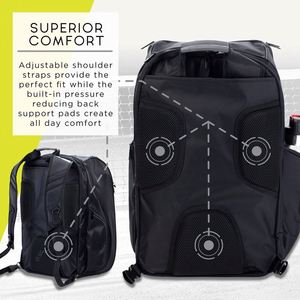 Muestra gratuita: Mochila deportiva para pickleball, bolsa para palas de pickleball, bolsas deportivas para 3-4 raquetas, bolsa para palas de tenis - Product Image 3