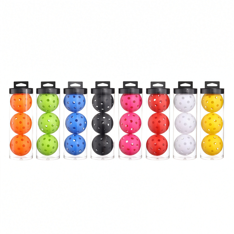 Shangze Custom Factory High Quality Compliant USAPA Pickleball Outdoor Pickball Set with 4 Balls for Entertainment