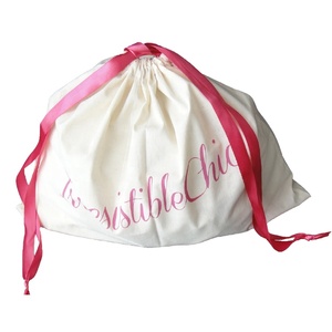 Sac en toile de coton personnalisé écologique avec cordon de serrage et logo - Sac cadeau réutilisable - Product Image 6