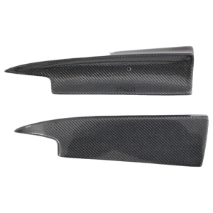 Para Mercedes Benz W117, divisor de parachoques trasero de carbono Real, apariencia de clase CLA, Kits de carrocería mejorados, divisor de estilo <span class=keywords><strong>FD</strong></span> de fibra de carbono - Product Image 1