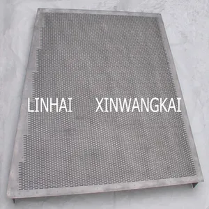 Wheat sprouting perforated sheet for beer making Industry