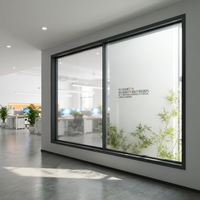 Eloyd Panoramic Estados Unidos Ventanas de vidrio de aluminio A prueba de huracanes Deslizante Marco de aluminio roto térmicamente para exterior