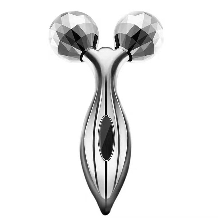 Оптовая продажа с фабрики устройство для лифтинга лица массажер ручной роликовый массажер y Форма красота ролик массаж красота ролик