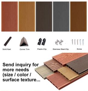 Vente flash : terrasse en composite plastique-bois WPC de couleur personnalisée avec accessoires pour piscine - Product Image 6